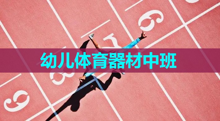 幼儿体育器材中班
